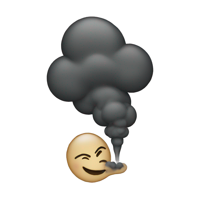 smoke emoji