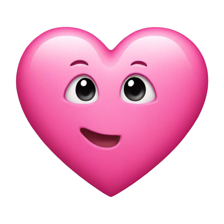 Pink heart emoji