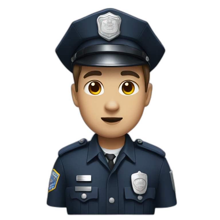 panda police officer emoji