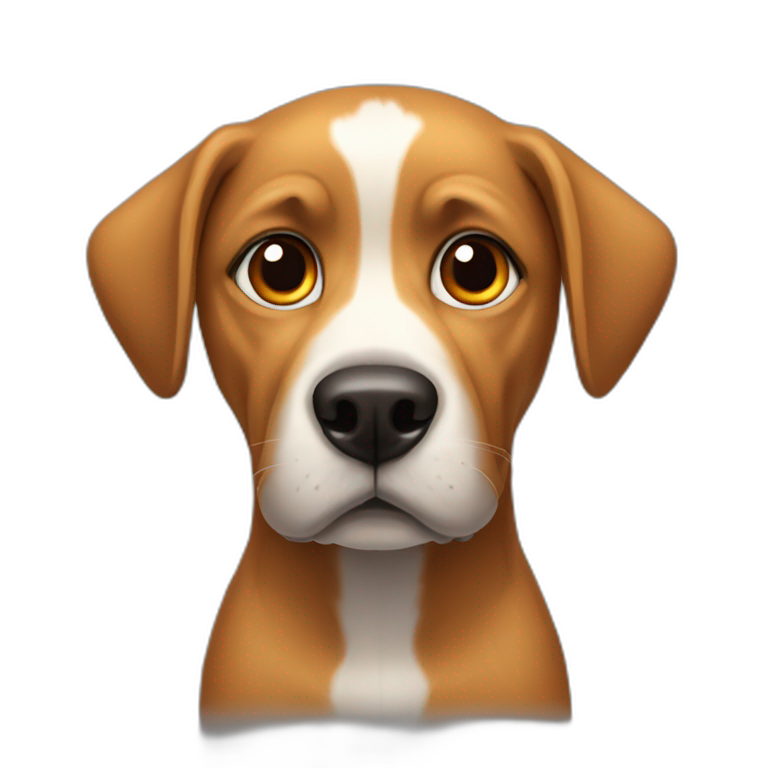 dog danger emoji