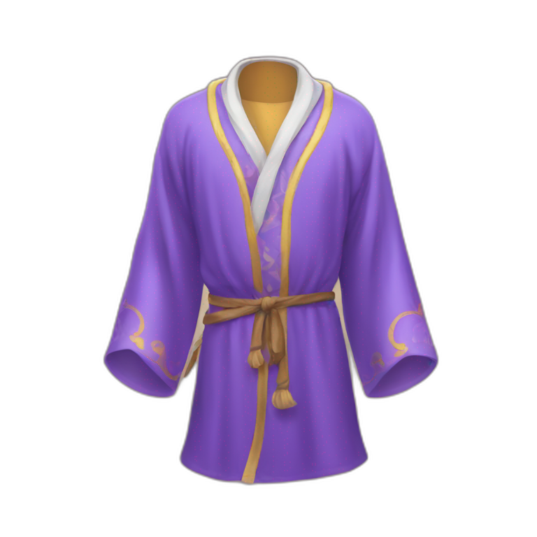 Raiponce robe emoji