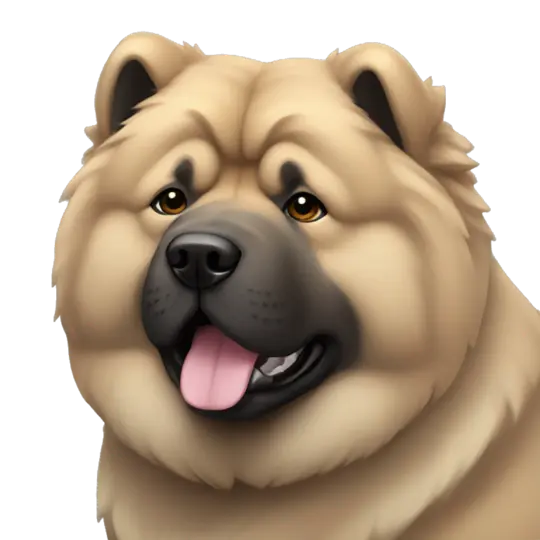 Chow chow shops muzzle