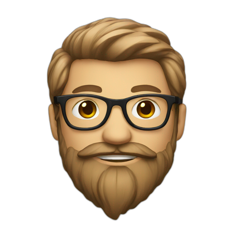 hipster emoji