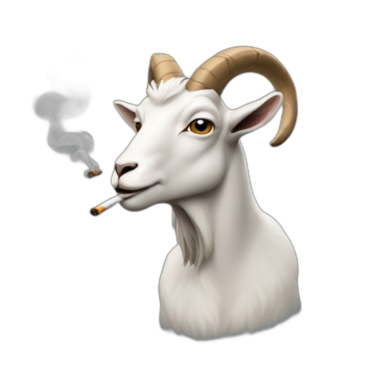 Smoking Goat emoji