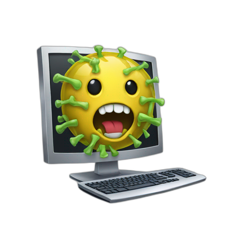 Computer-virus emoji