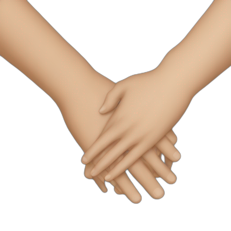 holding hands cartier emoji