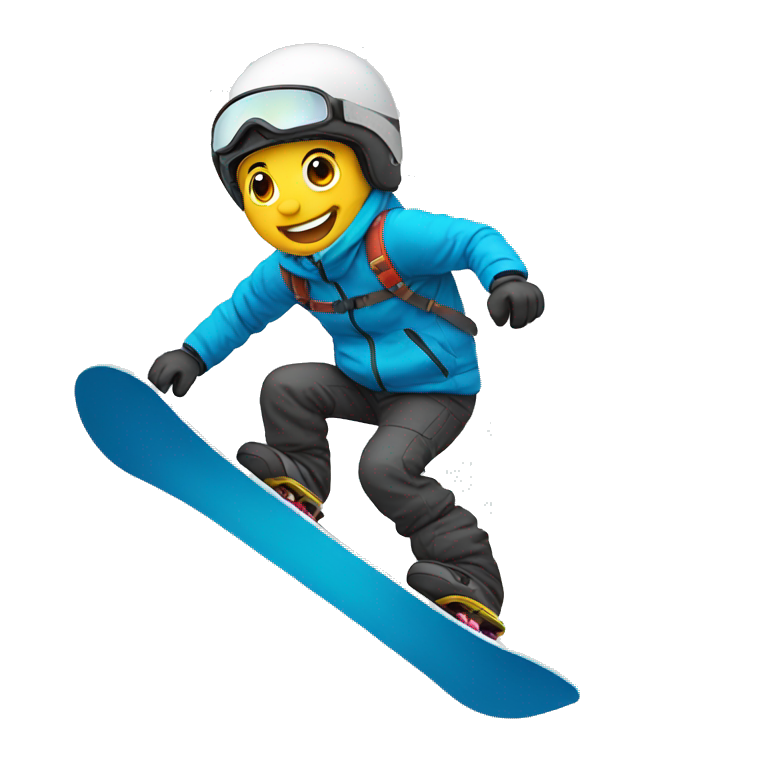 snow boarding emoji