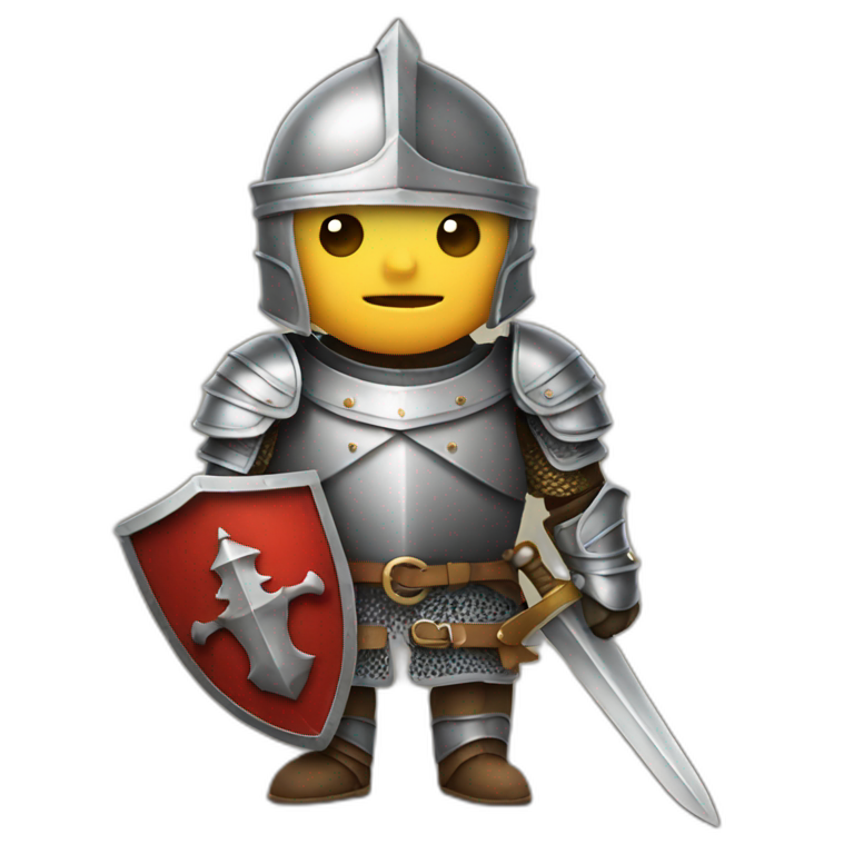 Knight in armor emoji