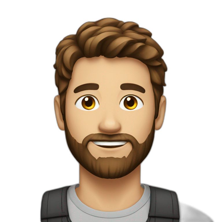 young-man-short-brown-hair-brown-beard emoji