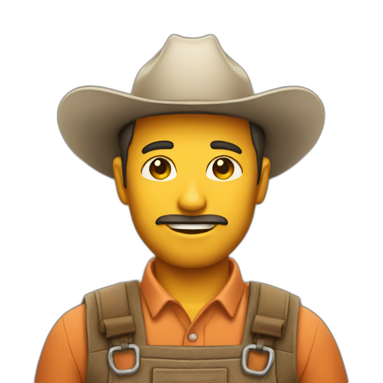farmer question emoji