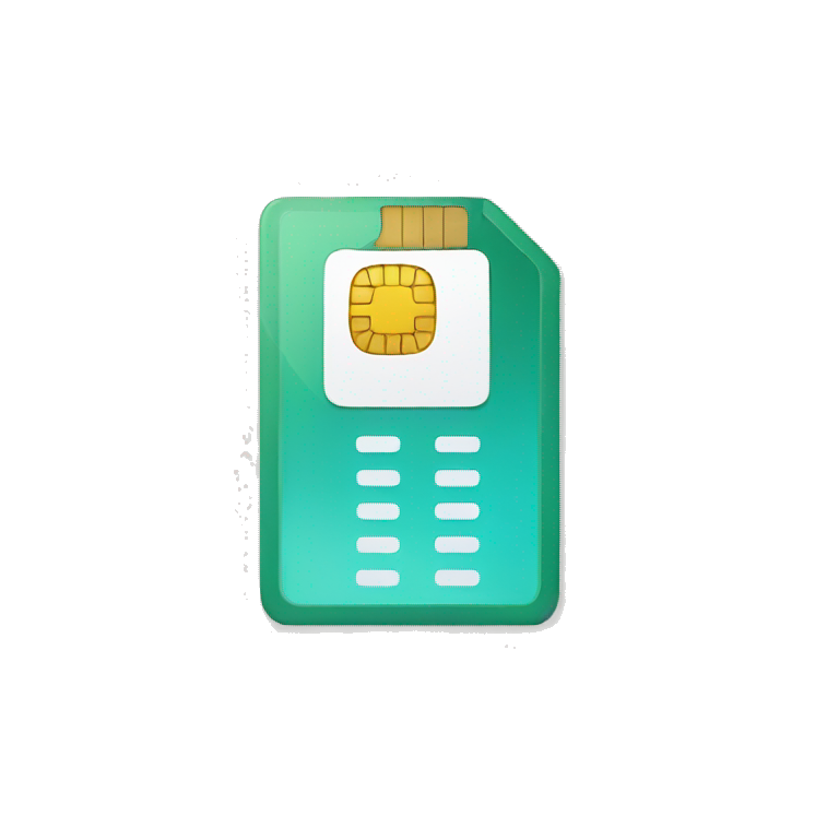SIM card emoji