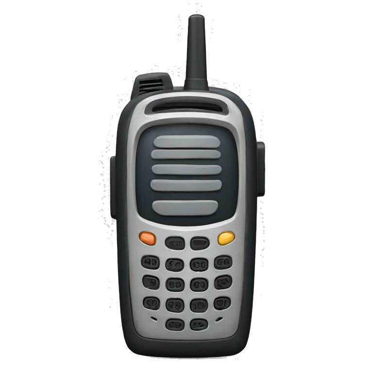 old school walkie talkie emoji