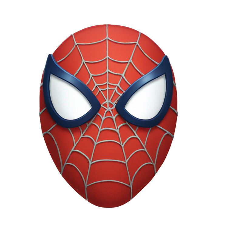 Spider man mask emoji