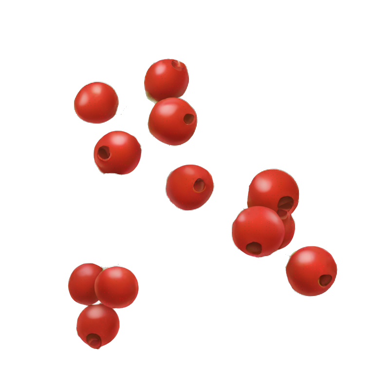 Holly berry emoji
