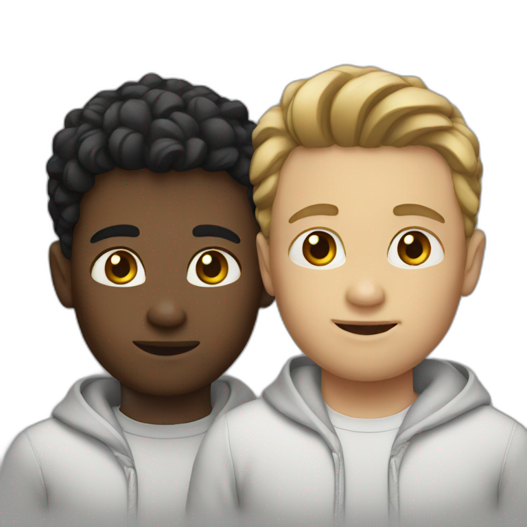 2 white boys emoji