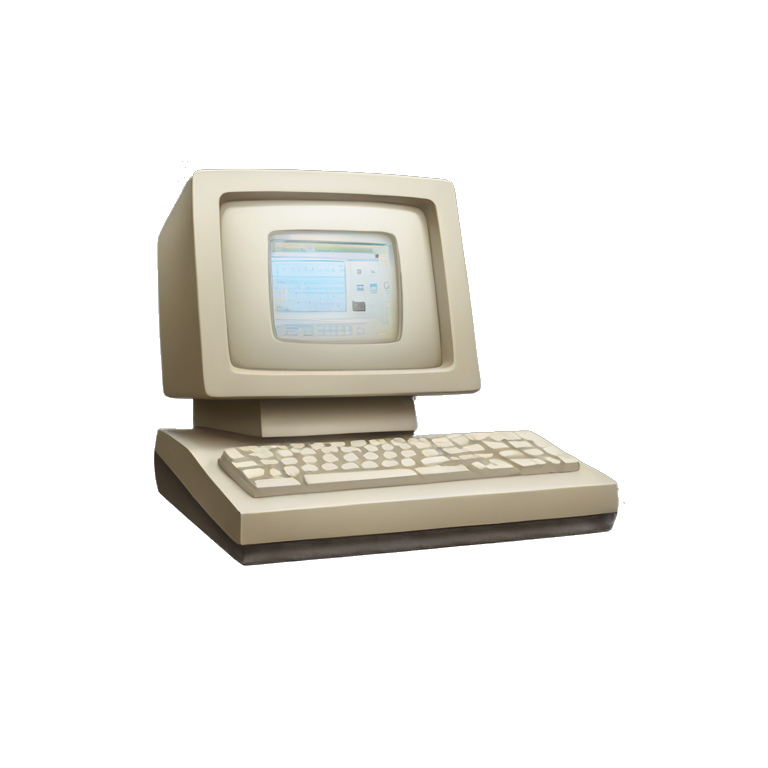 old computer emoji