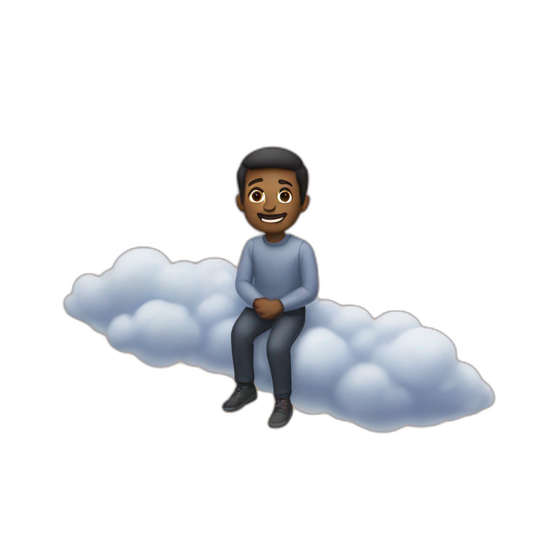 Man in The sky emoji