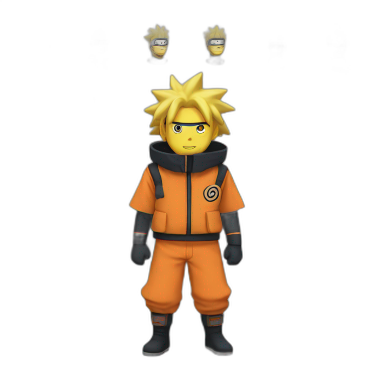 Naruto fusion emoji