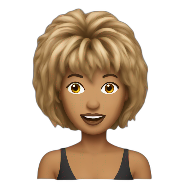 Tina Turner emoji