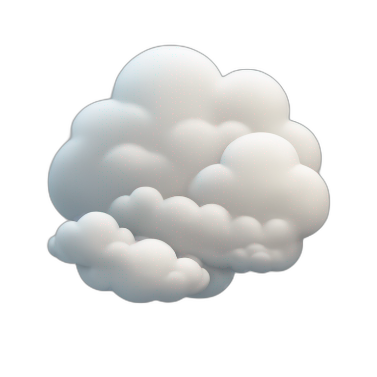 cloud of thoughts emoji