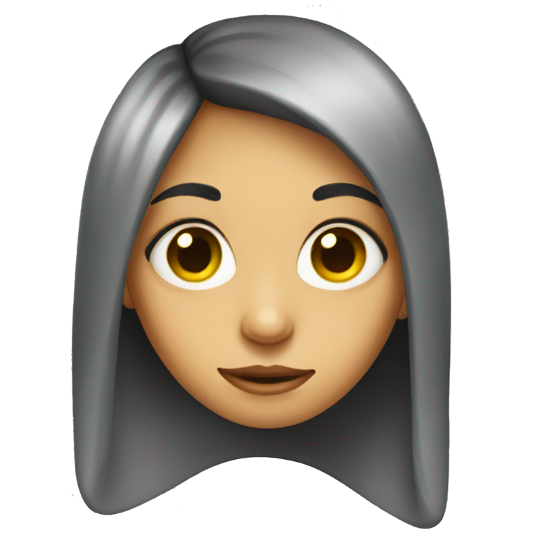 One eyed girl emoji