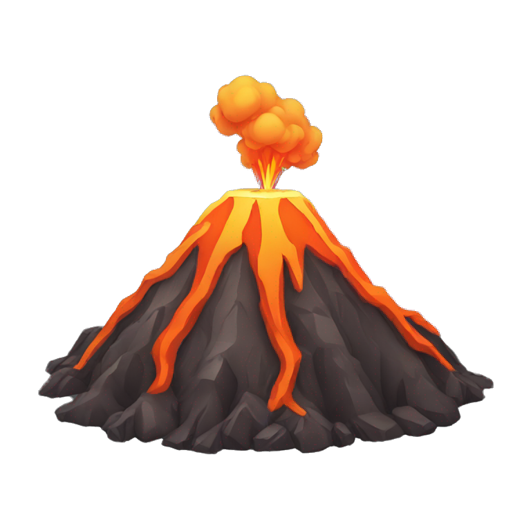 volcano  emoji