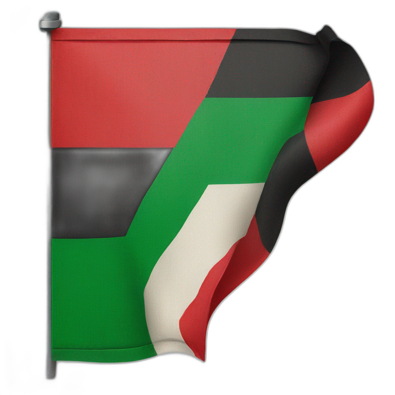 tatty palestine flag emoji