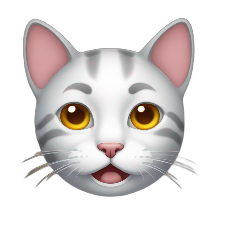 Cat headache emoji