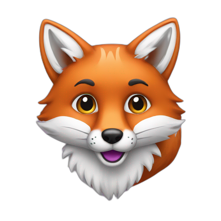 fox purple emoji