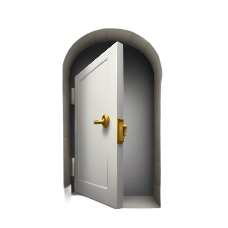 open door to the crypt emoji