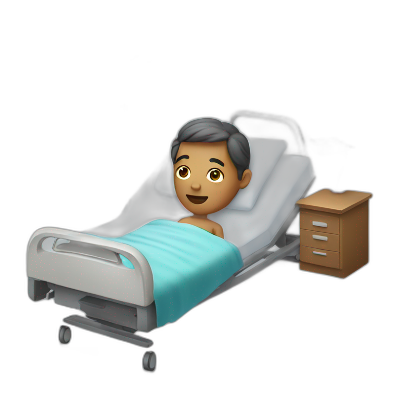 patient qui lit  emoji