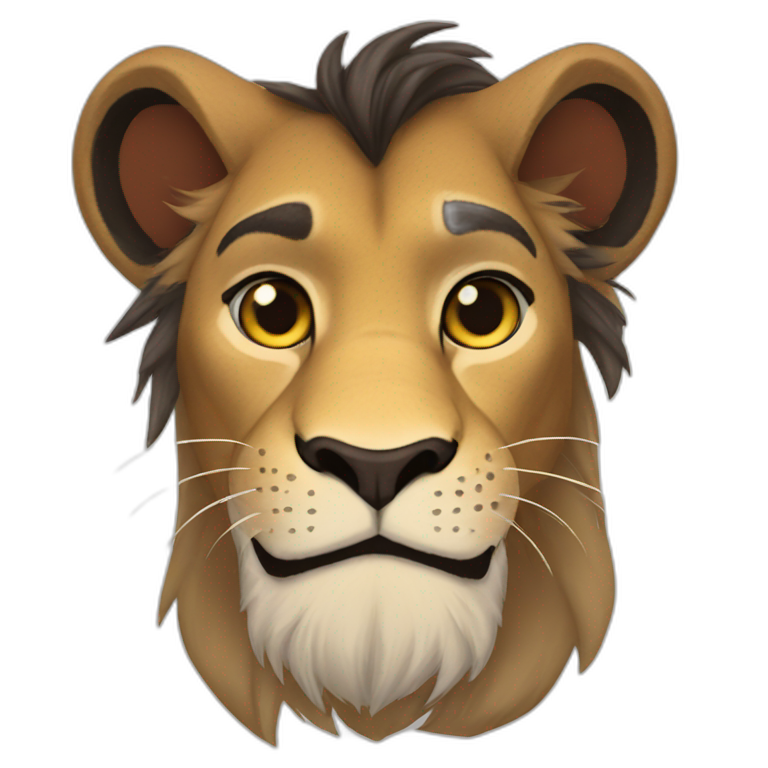 lion king Scar emoji