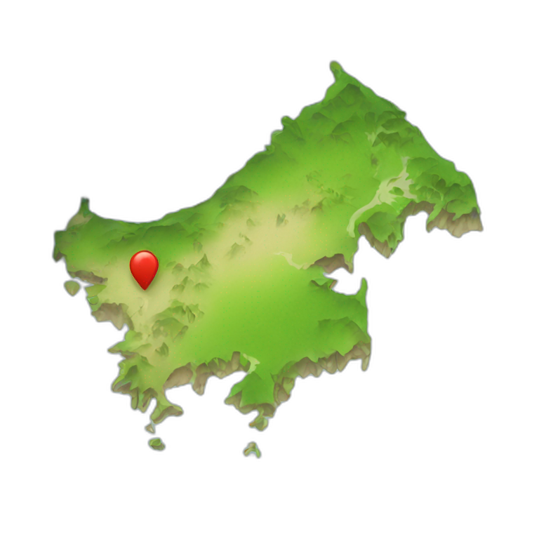 Map of taiwan emoji