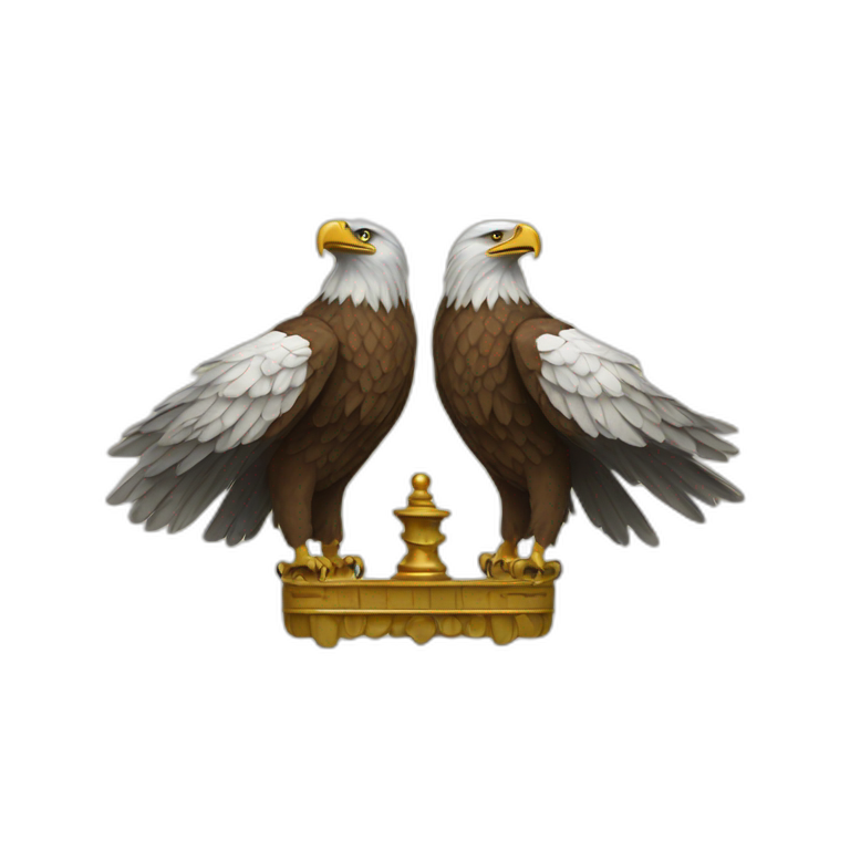 two-headed eagle emoji