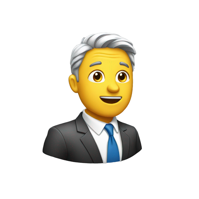 Suprised Businessman emoji