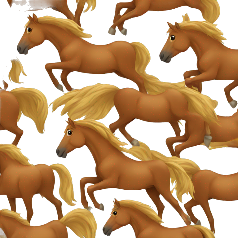 Brown horse  emoji