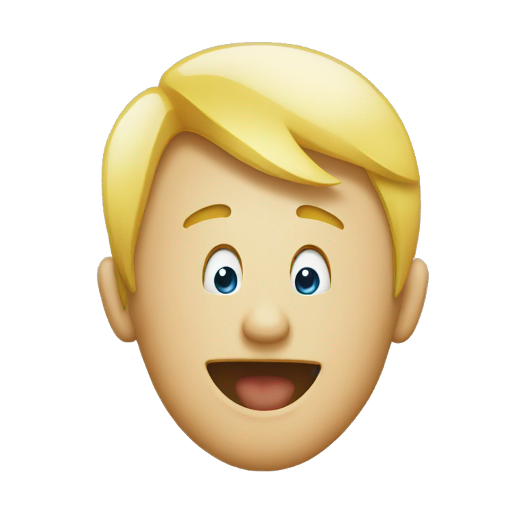 Emoji Face with a suprise facec emoji