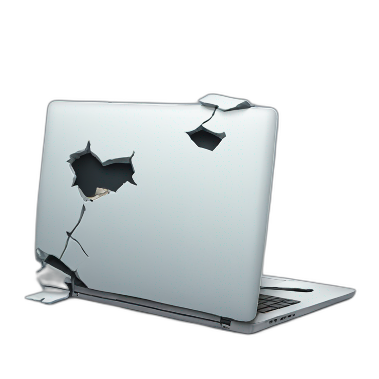 broken laptop emoji