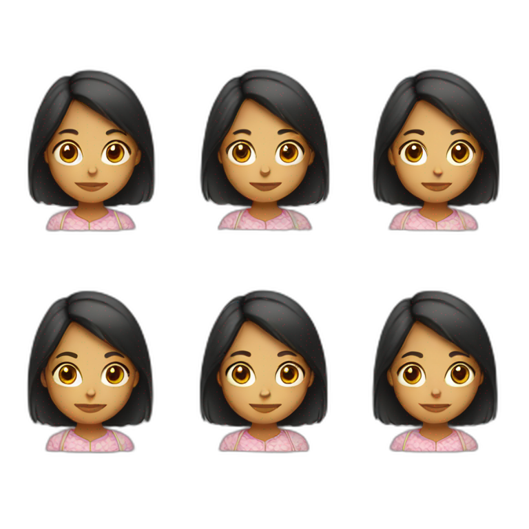 Spanish girl emoji