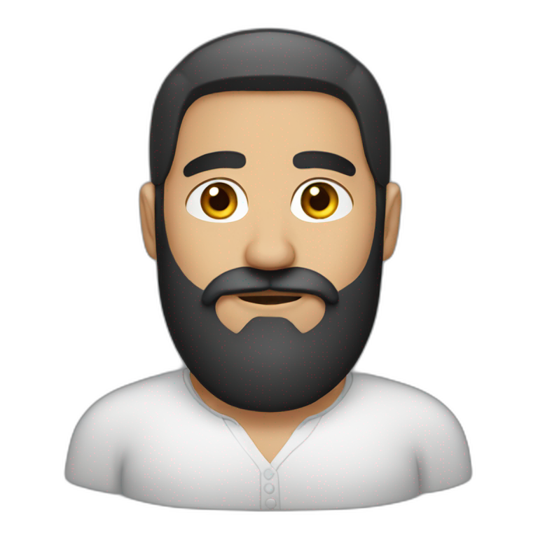 armenian guy with beard emoji
