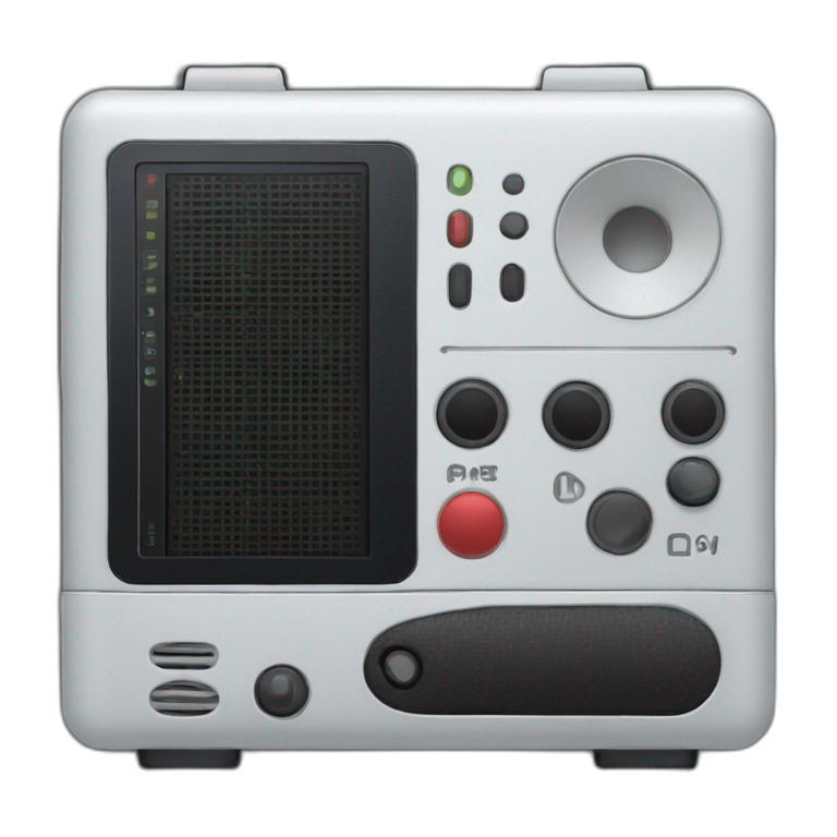 portable audio recorder emoji