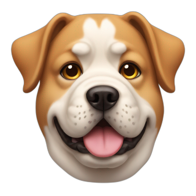 fat fat fat dog emoji