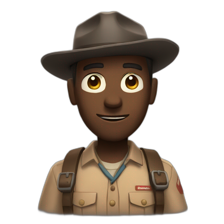 scout from team fortress 2 emoji