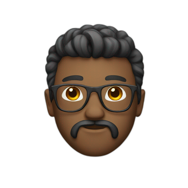 hipster emoji