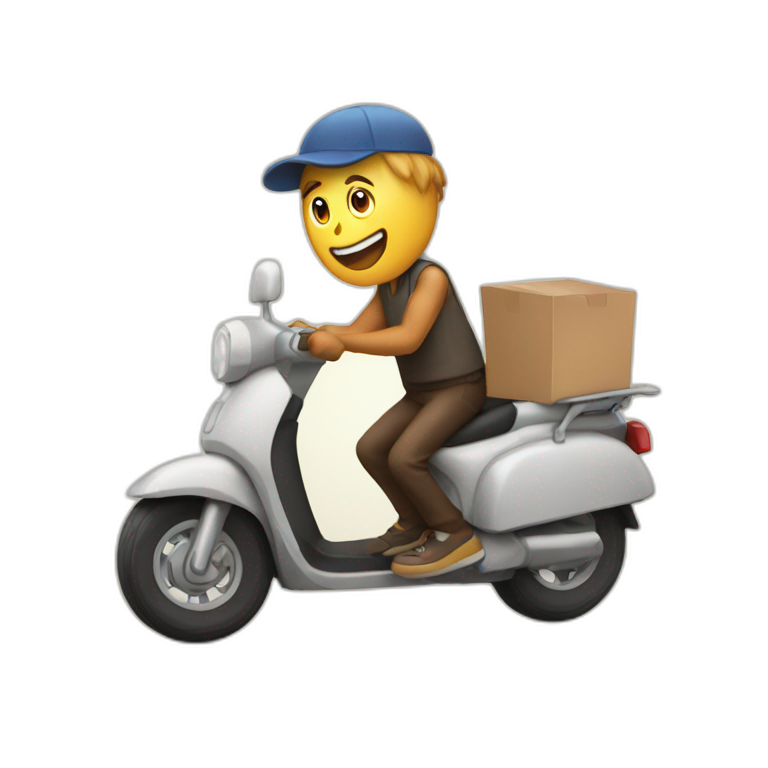 food delivery emoji