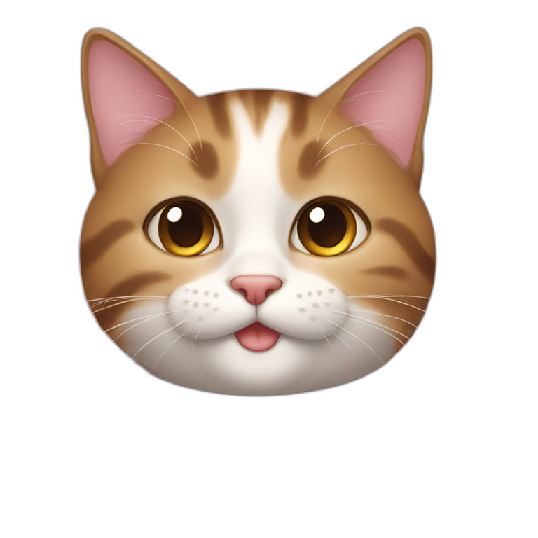 Sweet cat emoji