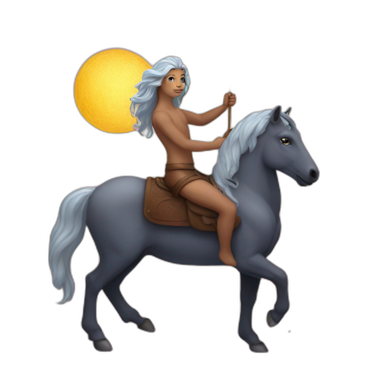 astrology centaur emoji