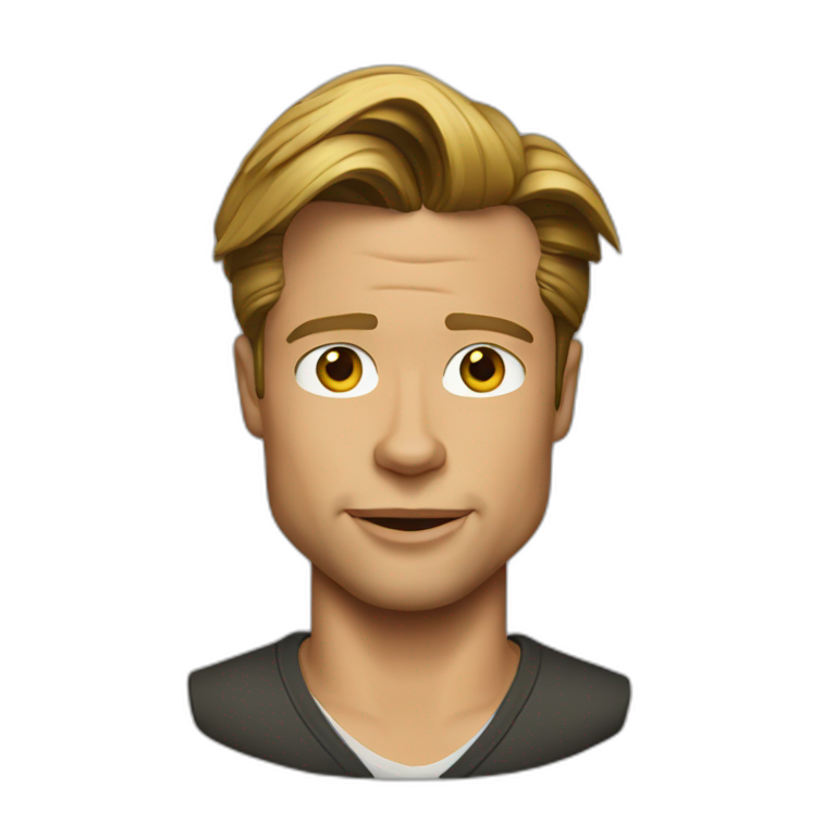 Brad Pitt emoji