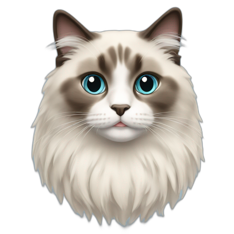 ragdoll cat emoji