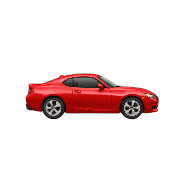 Red car  emoji